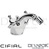 Cifial 31010MW.U Brookhaven Cross Mono Bidet Mixer Spare Parts